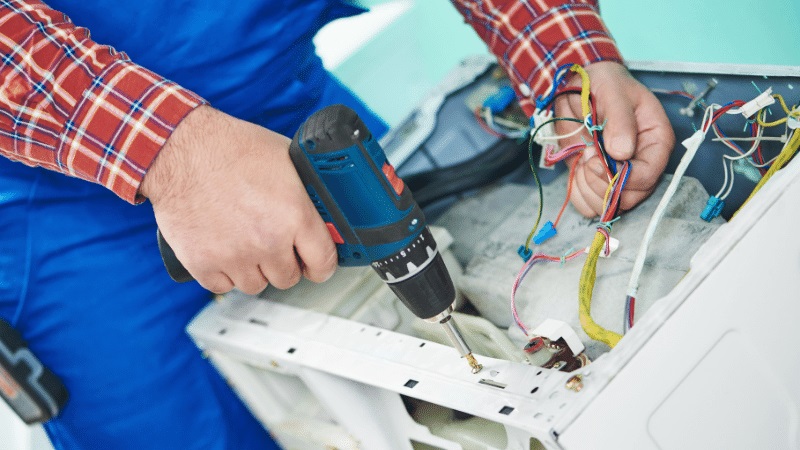 Kartal Vestfrost Vestfrost çamaşır makinesi kart tamiri – Su almama arızası orijinal parça ile giderildi. - Teknik servis örneği